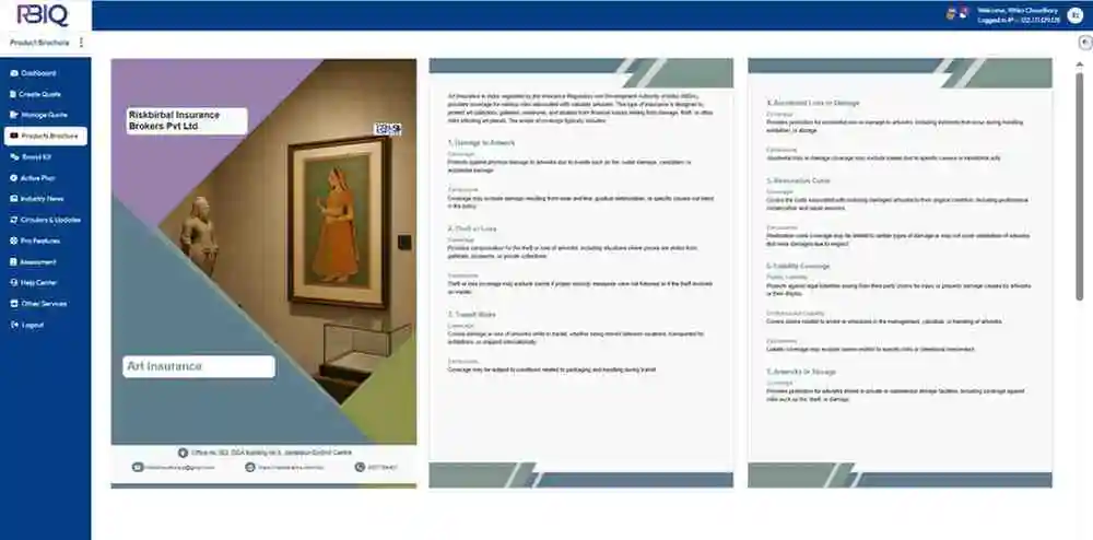 Insurance Quotation software